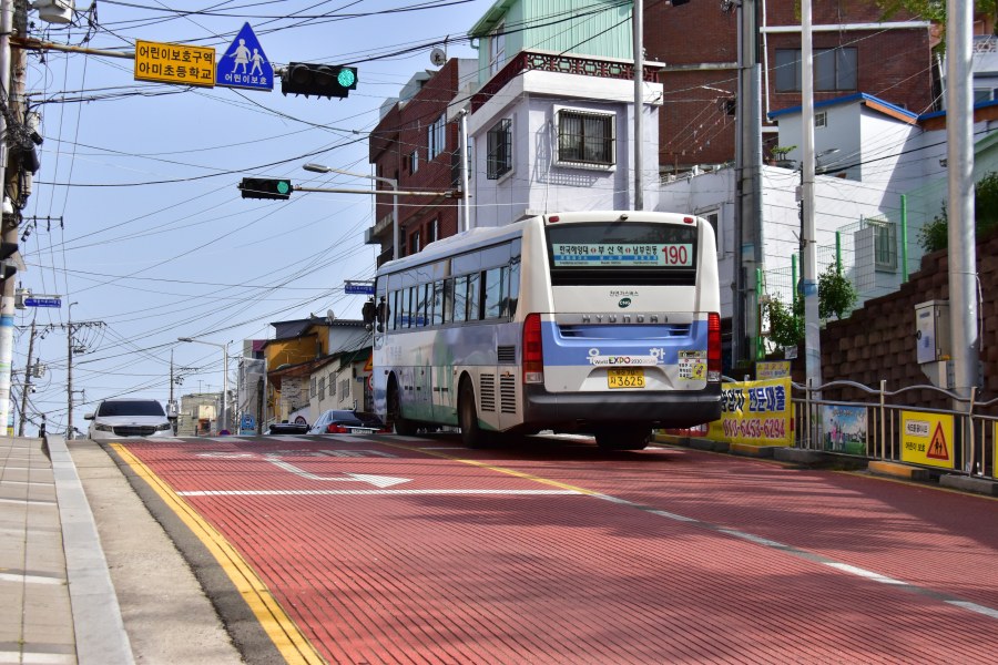 초장동 남부민동 산복도로 190번 버스