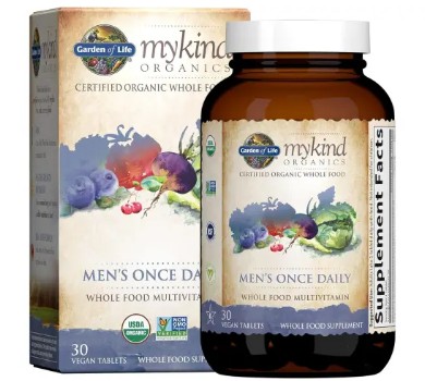 남성종합비타민 추천 - 가든오브라이프 남성 멀티비타민