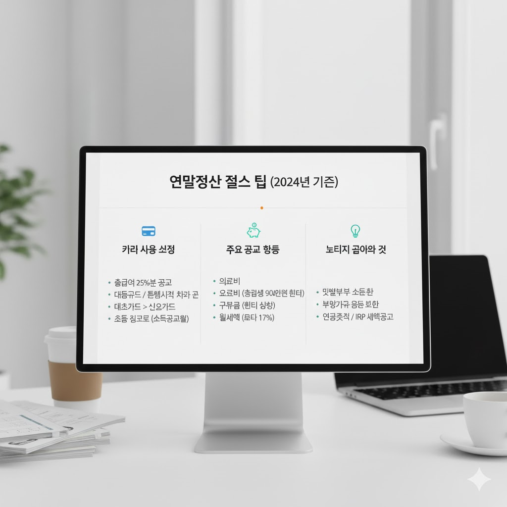2025년 연말정산, 신용카드 소득공제 바뀐다! 꼭 알아야 할 공제한도 총정리✨