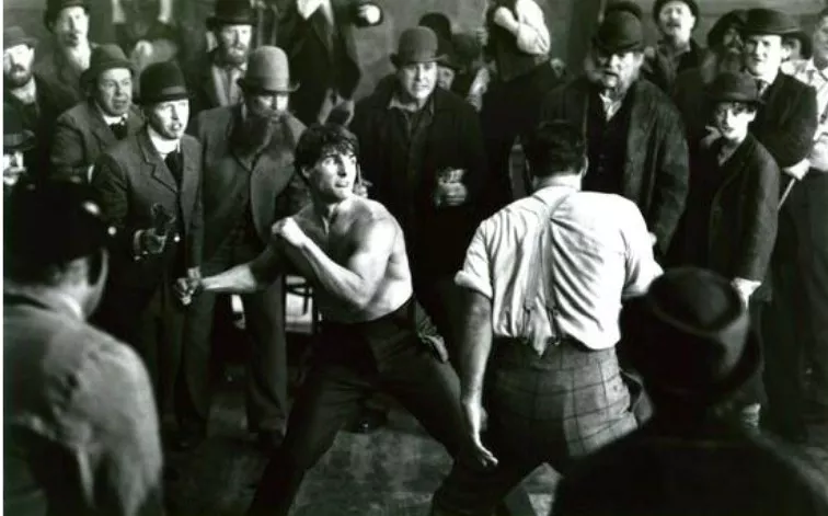 권투를 하는 조셉