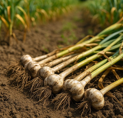남부지방 마늘 수확시기