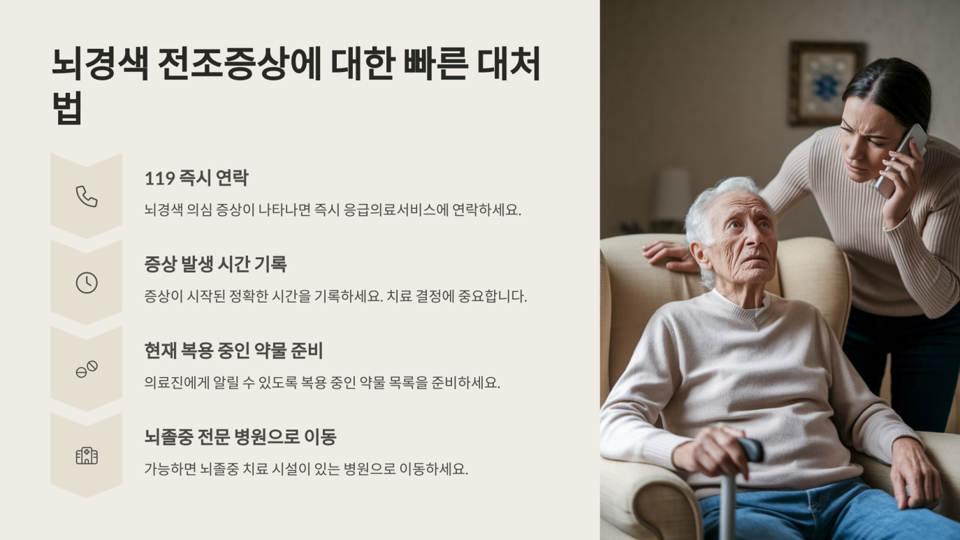 뇌경색 전조증상 8
