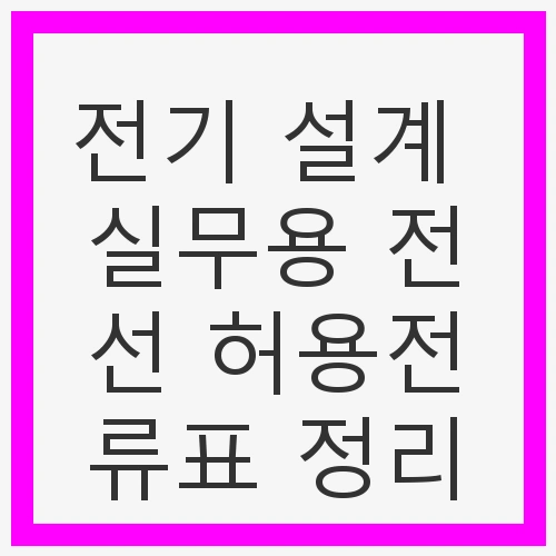 전선의 기본 개념