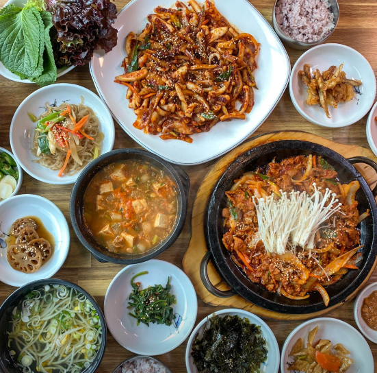 돌판오징어제육볶음