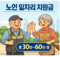 60대 이상 노년층이 꼭 알아야 할 정부 지원금&middot;복지 혜택 총정리