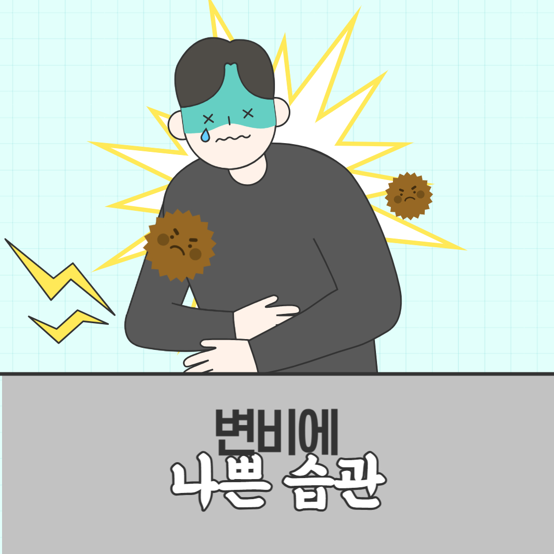 변비에 나쁜 습관