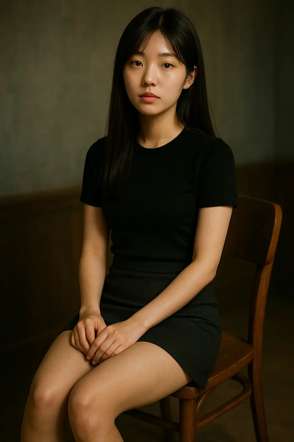 모르는 여자가 나를 보고 있는 꿈