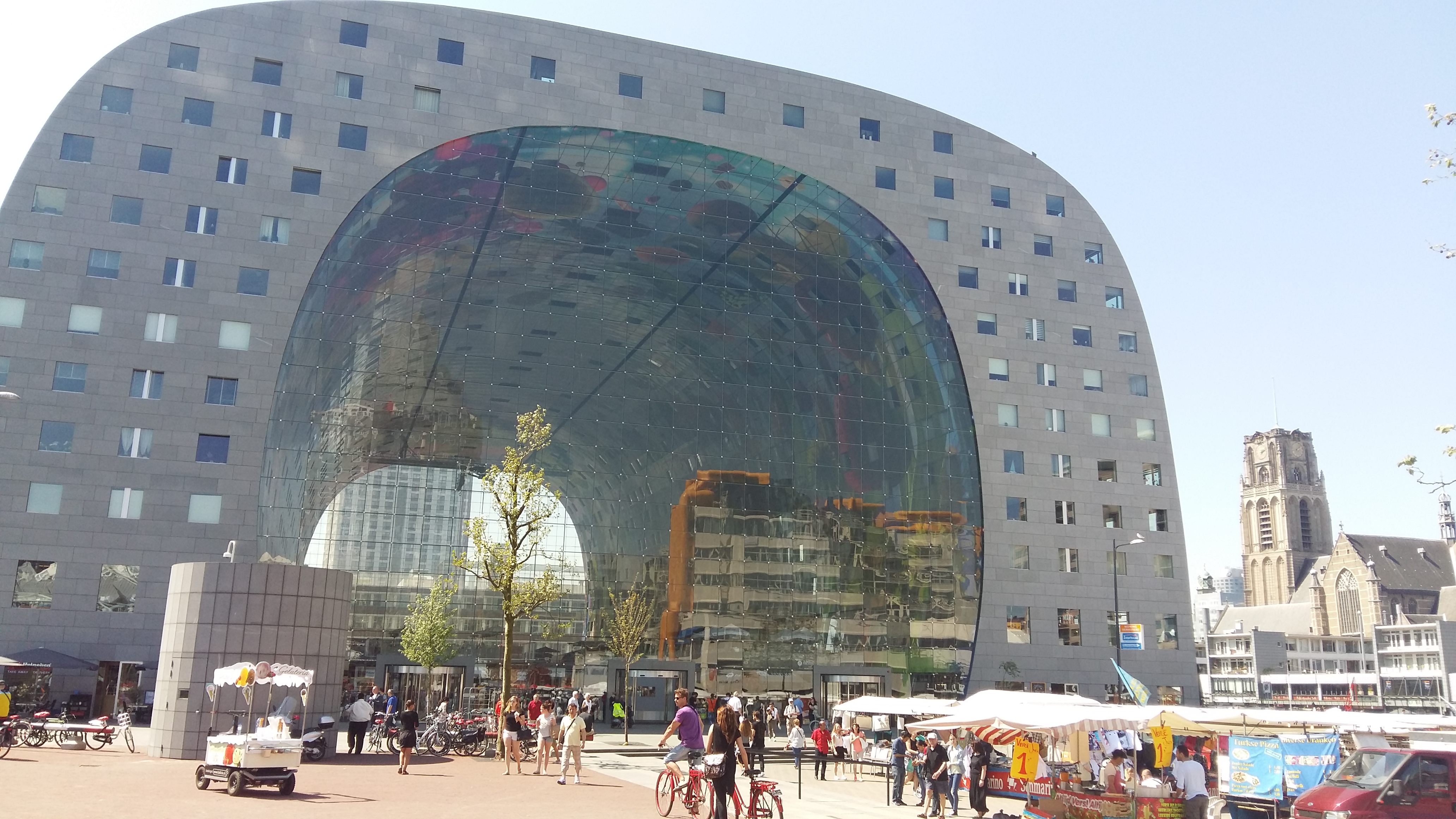 네덜란드 로테르담 마르크탈 정면