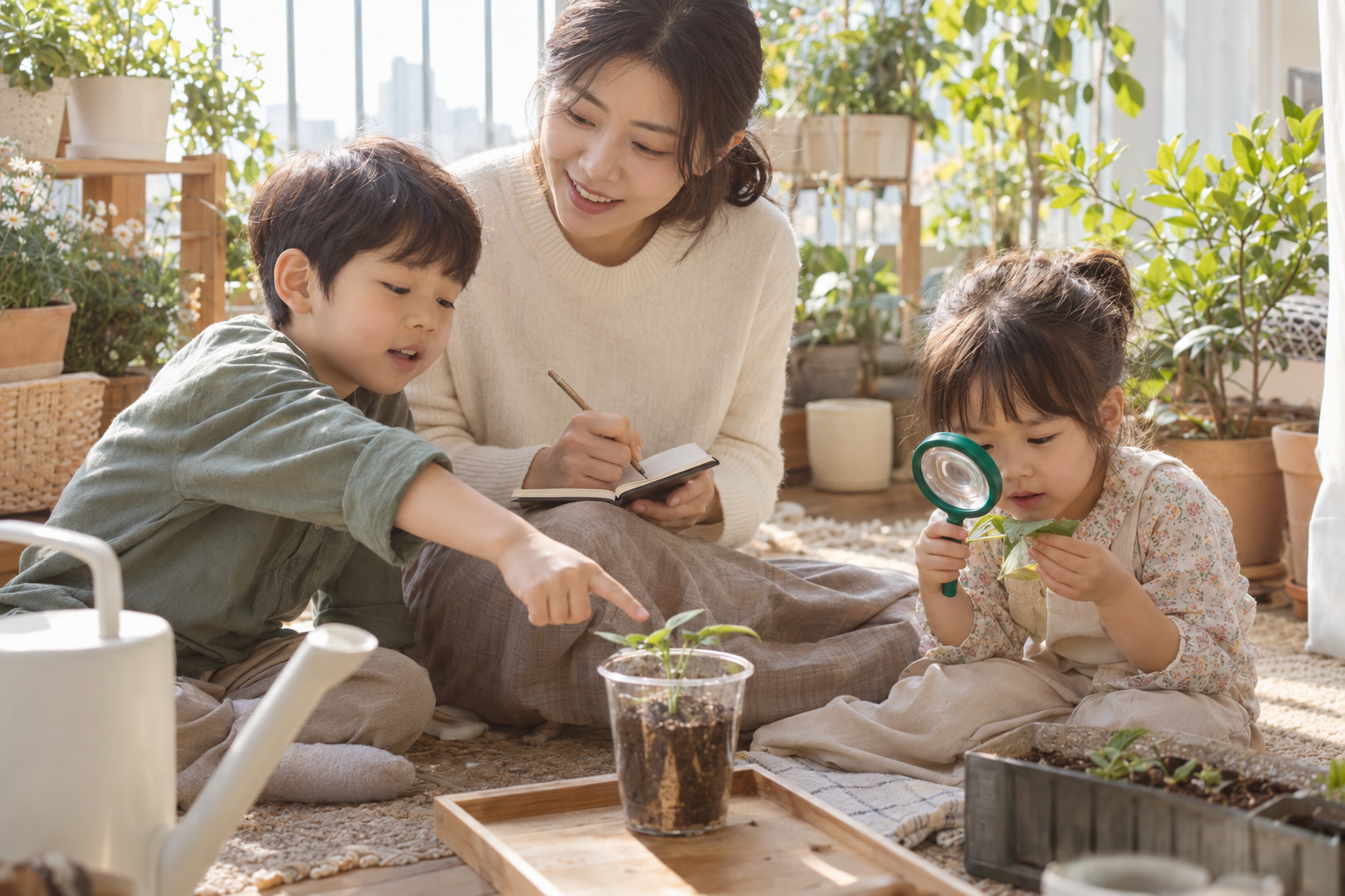 아이의 질문을 기록하는 방법, 질문 노트로 놀이까지 연결하기