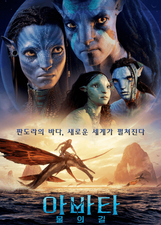 아바타: 물의 길 포스터