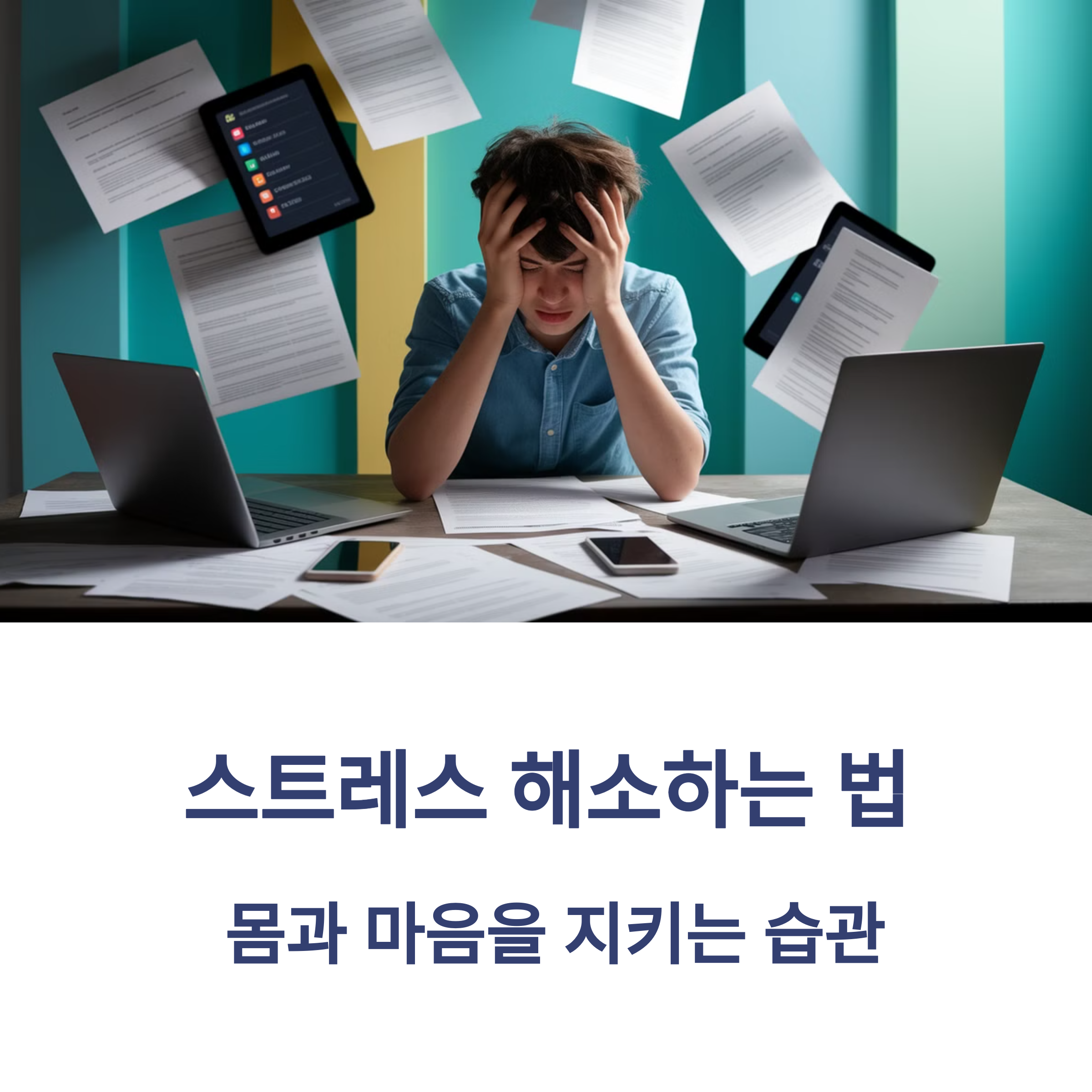 스트레스 해소하는 법 – 몸과 마음을 지키는 습관