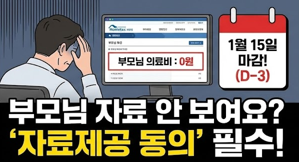 부양가족 자료제공 동의
