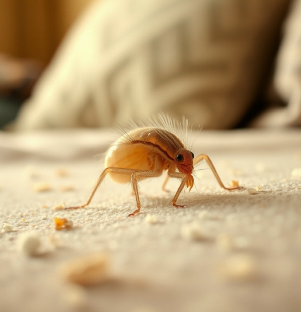 쇼파 위 먼지다듬이