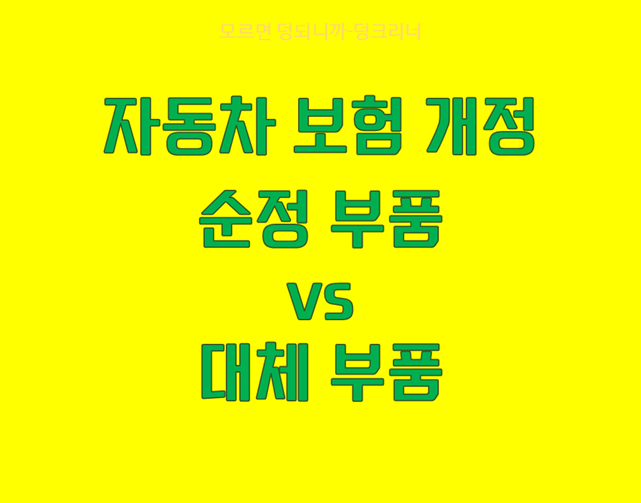 자동차보험 논란