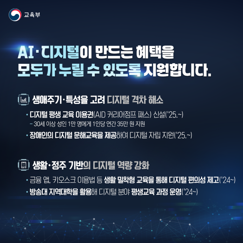 디지털 평생교육 이용권