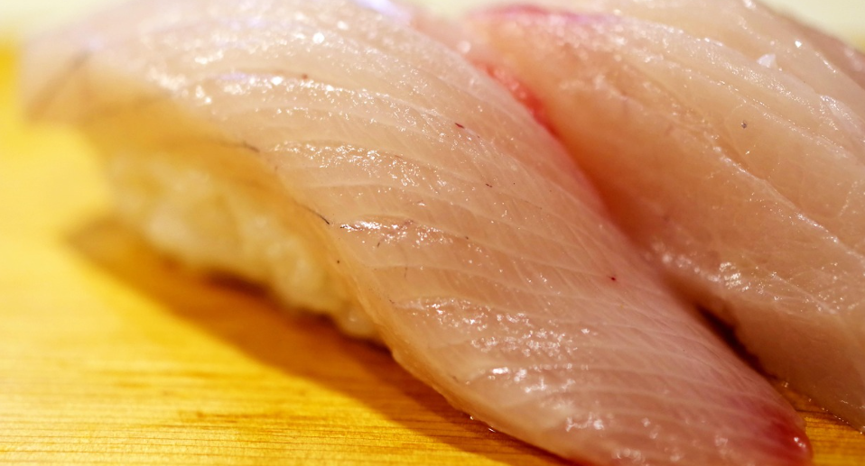 방어 초밥의 모습