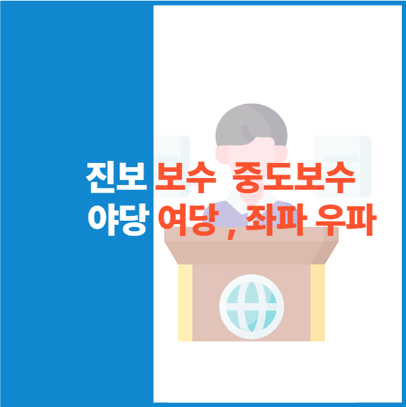진보 보수 중도보수 뜻 여당 야당 뜻&amp;#44; 좌파 우파