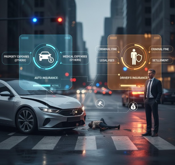 운전자 보험과 자동차 보험의 차이점 정리 이미지