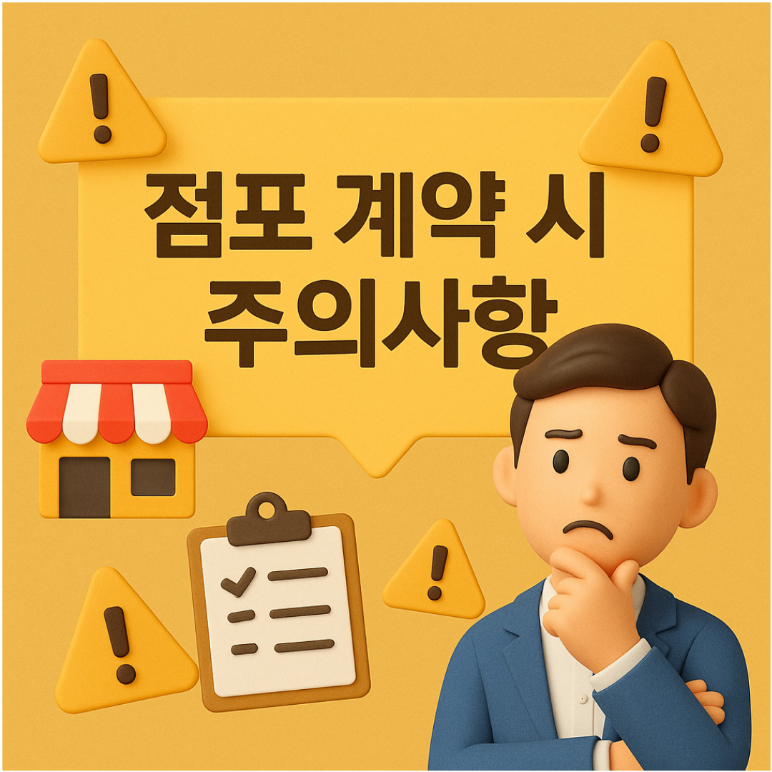 점포 계약 시 유의사항 &ndash; 실패 없는 창업을 위한 필수 체크리스트