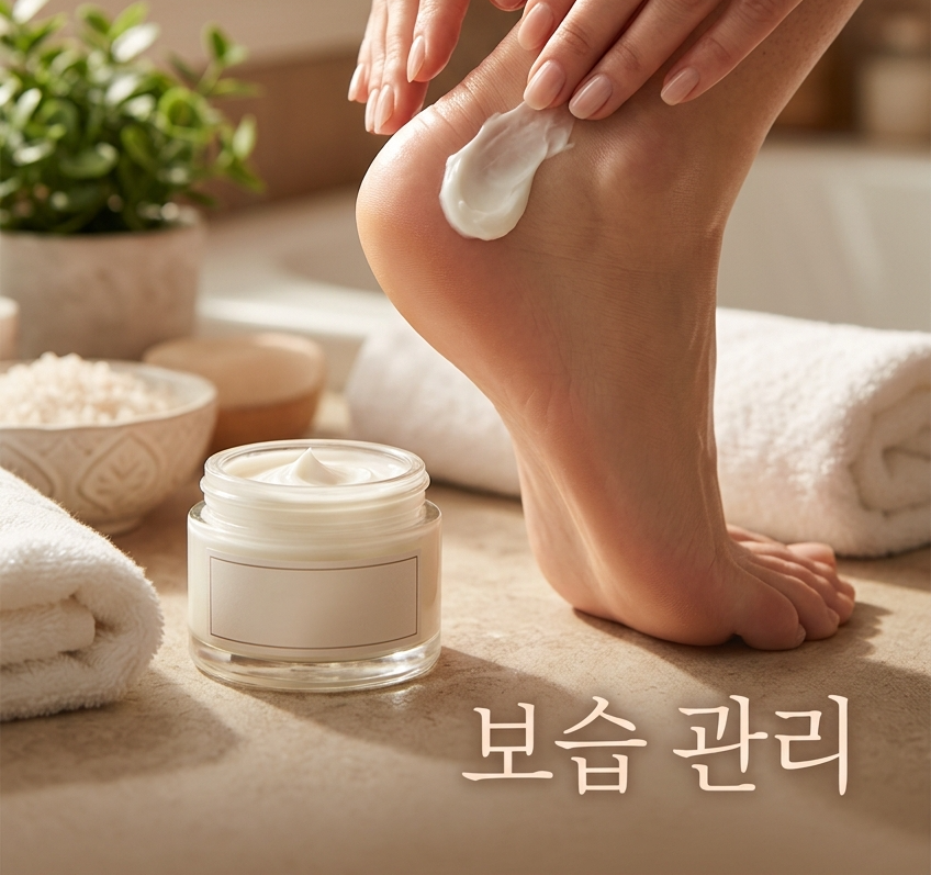 발각질제거기 사용법 관리 루틴