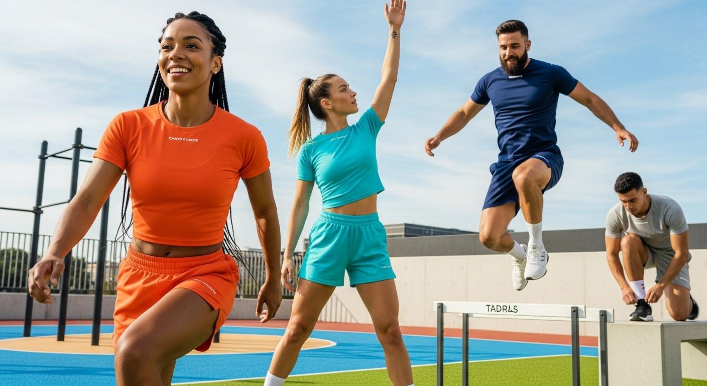 운동복 세트 반팔