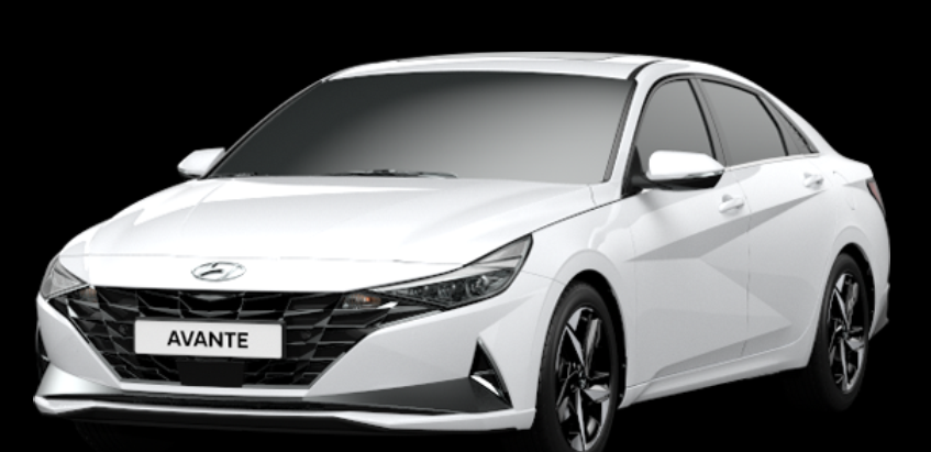 아반떼 정면사진