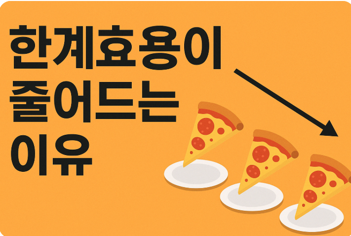 한계효용이 줄어드는 이유