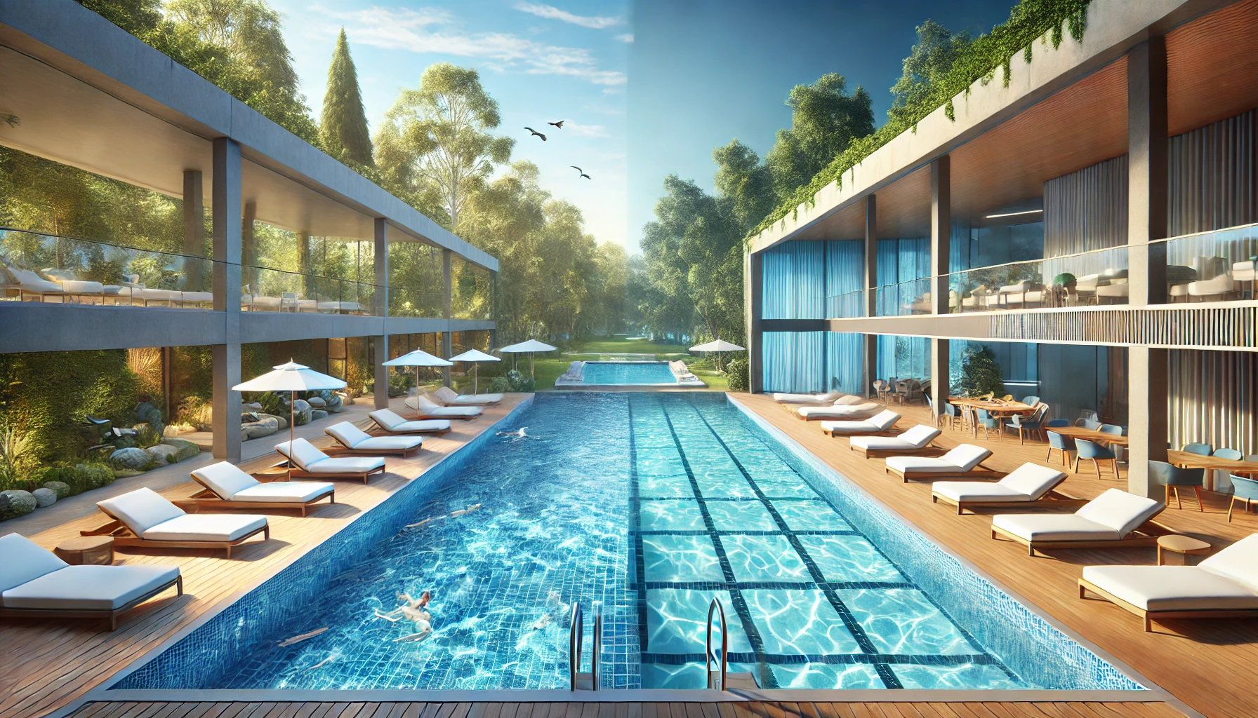 야외 실내 수영장 비교 장단점 안내