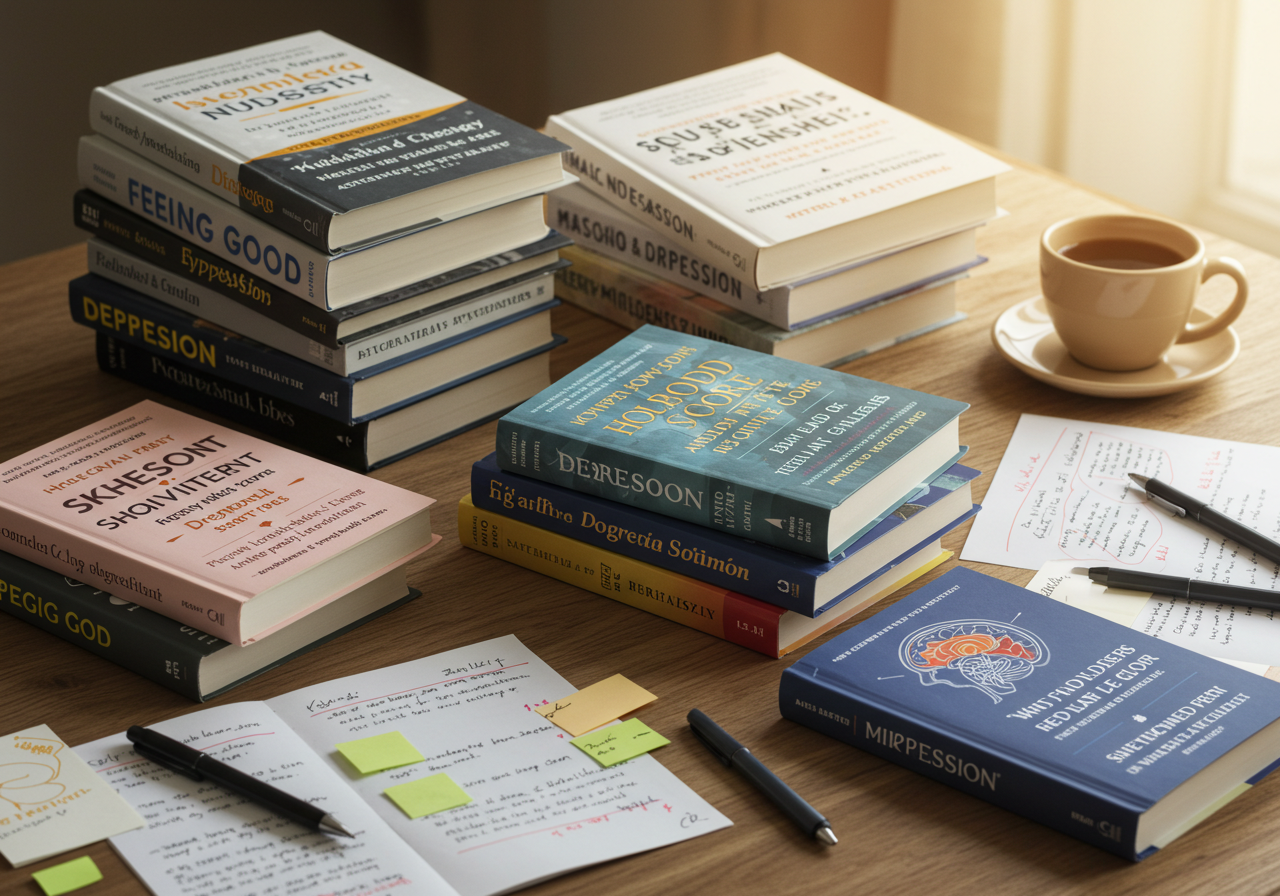 우울증 관련 심리 도서 분석