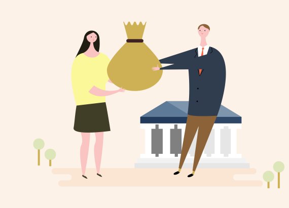 자금 지원을 받고 있는 여성 창업자 이미지