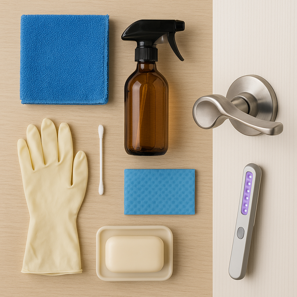 세균 제거 도구들