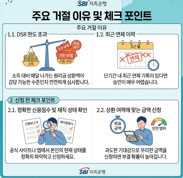 SBI저축은행 신용대출 승인