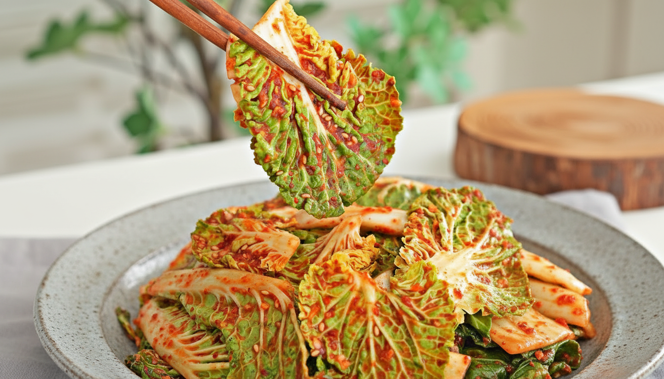 봄동 겉절이 무침 레시피