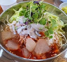 갈치물회
