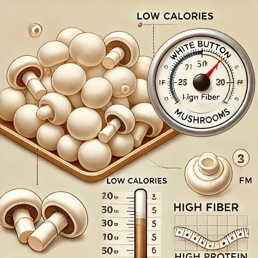 양송이버섯 칼로리