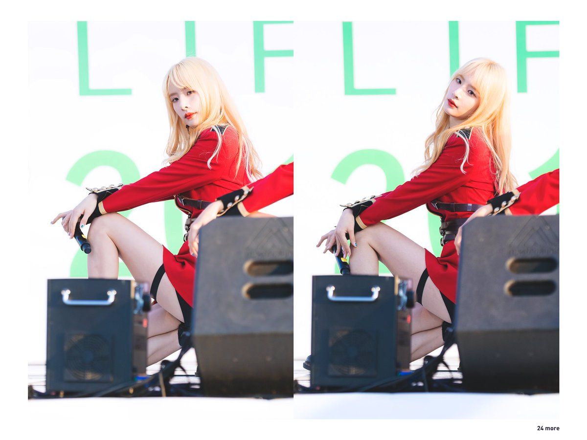 우주소녀 설아 인스타그램 사진 몸매