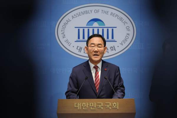 주호영 대구시장 경선 배제 논란 뉴스 현장 사진