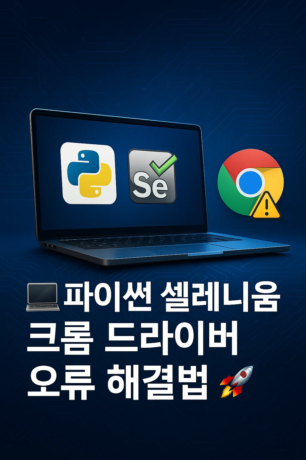 셀레니움 크롬 드라이버 오류? 버전 맞추기부터 다운로드 완벽 가이드