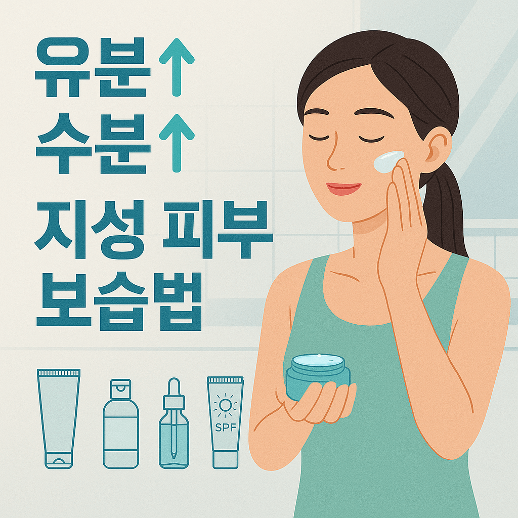 지성 피부 보습법, 기름기 줄이면서 촉촉하게 관리하는 비법 썸네일