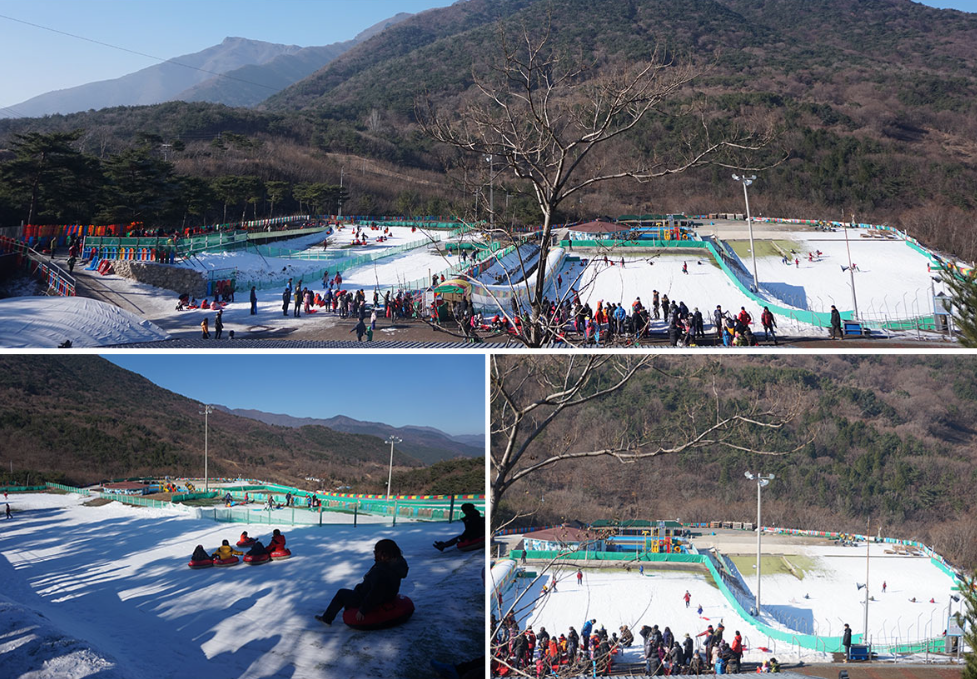 자수정 동굴나라 눈썰매 빙어축제