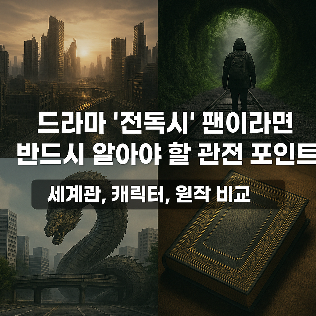 드라마 '전독시' 팬이라면 반드시 알아야 할 관전 포인트 5가지 (세계관, 캐릭터, 원작 비교)