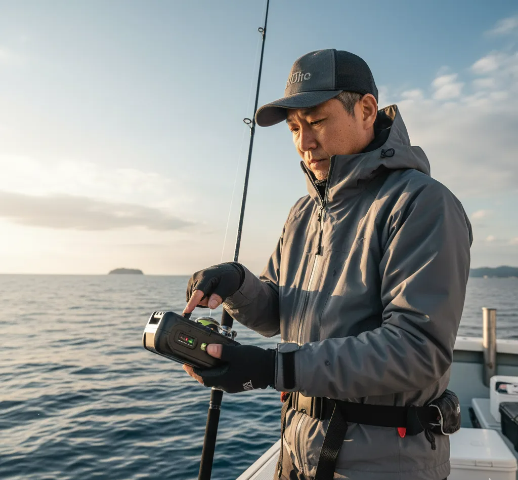 초경량 카본 로드와 앱 연동 전동릴 정보 설명 이미지