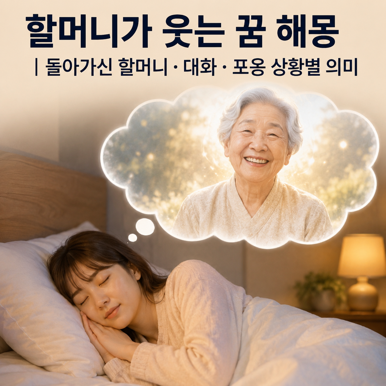 할머니가 웃는 꿈
