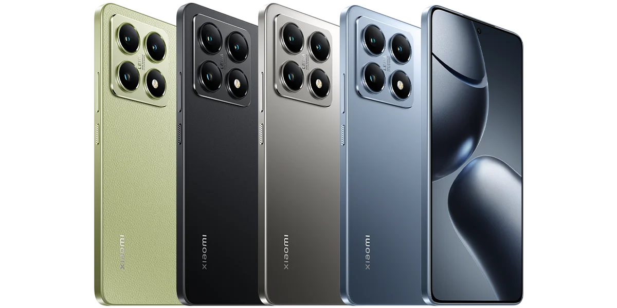 샤오미 14T 디자인 색상 시리즈