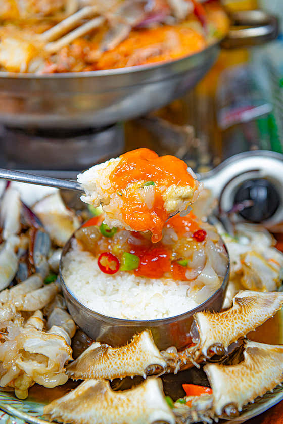 매일아침 게국지 간장게장