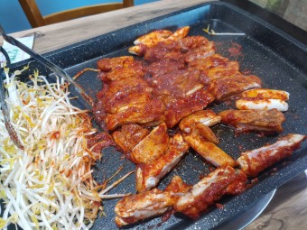 닭갈비 볶음밥 막국수