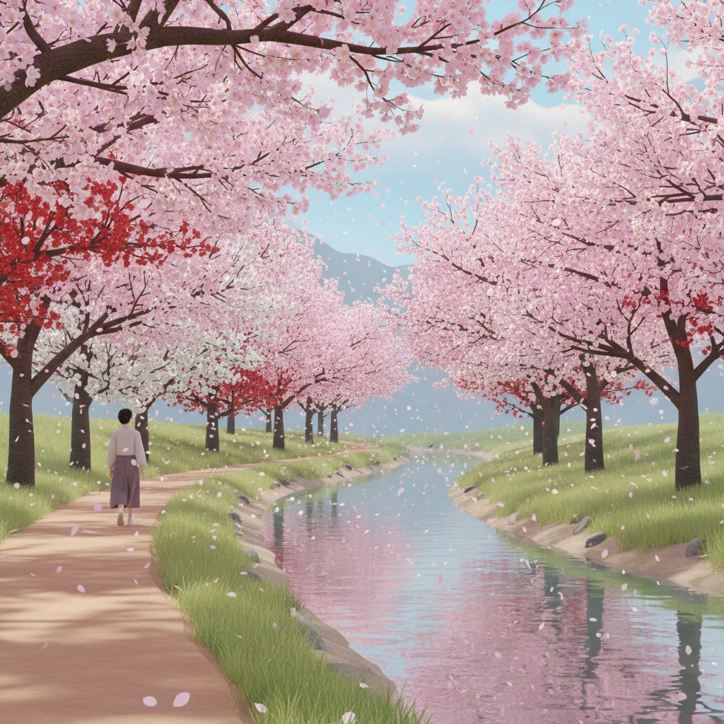 구례 섬진강 벚꽃길 명소와 실시간 개..