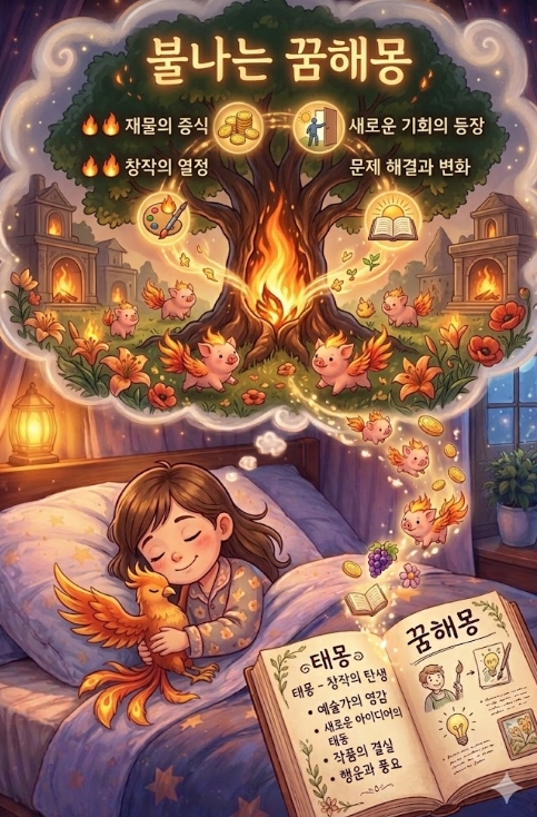 불나는 꿈 해몽! 10가지 유형별 불나는 꿈해몽 총정리!