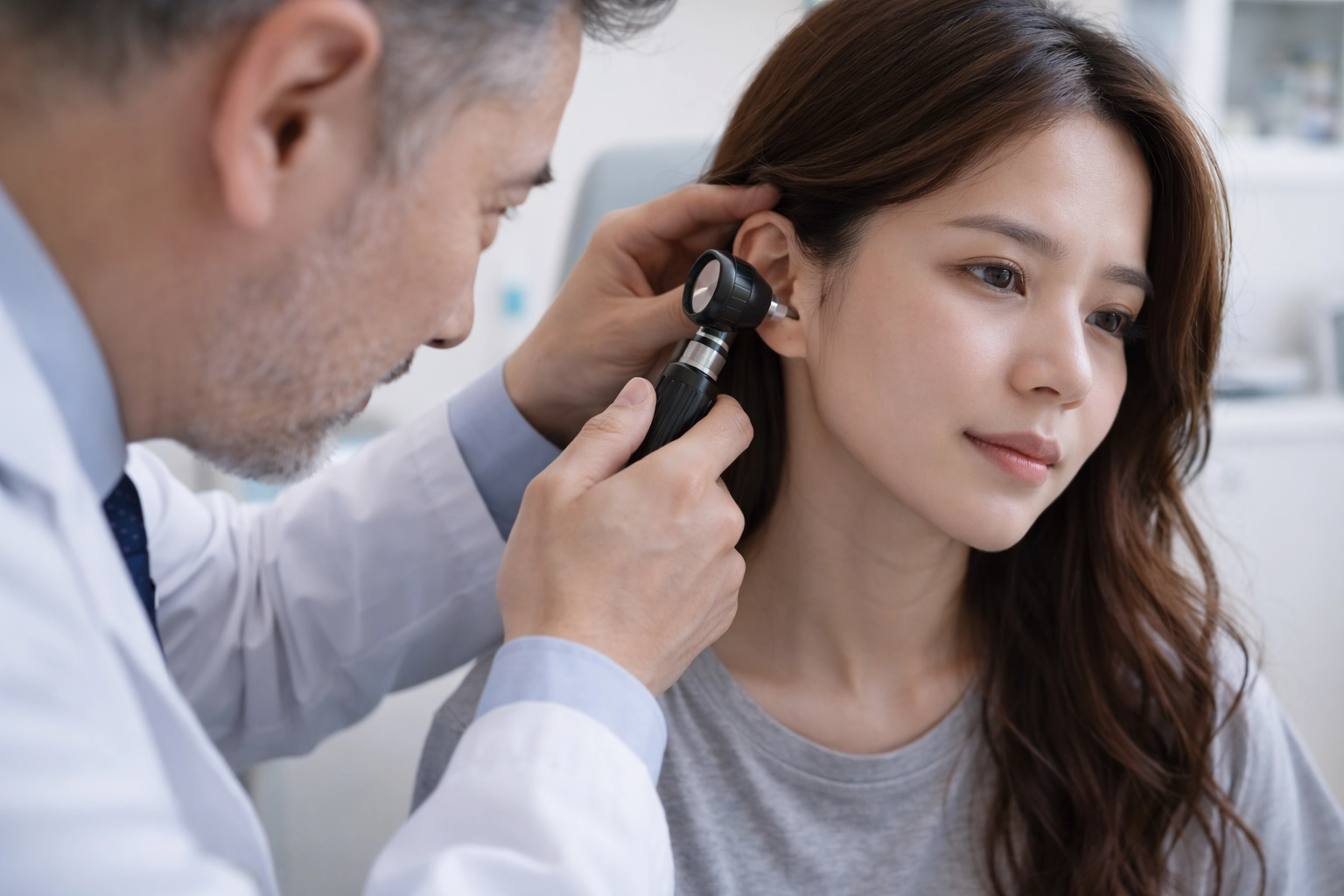 이명 치료 방법 이비인후과 귀 검사 치료 이미지