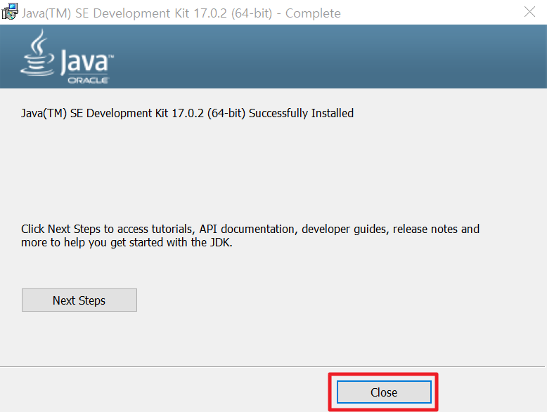 자바 설치 마법사4